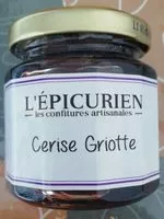 Mängden socker i Confiture cerise griotte