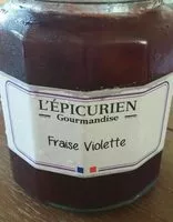 Mängden socker i Confiture fraise violette