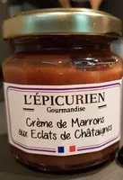 Mängden socker i Crème de marrons aux éclats de châtaignes