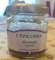 Mängden socker i Mirabelle lorraine