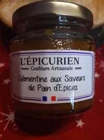 Mängden socker i Confiture clémentine & pain d'épices