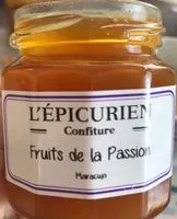 Mängden socker i Confiture fruits de la passion