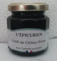 Mängden socker i Confit De Cerises Noires