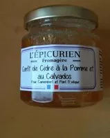 Mängden socker i L'epicurien Confit de Cidre à la pomme et au calvados