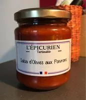 Mängden socker i Salsa d'olives aux poivrons