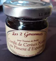 Mängden socker i Confit de Cerises Noires au Piment d'Espelette