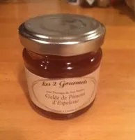 Mängden socker i Gelée de piment d’Espelette