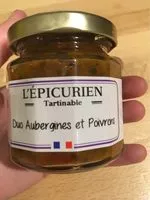 Mängden socker i Dio aubergines et poivrons