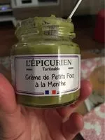 Mängden socker i Crème de Petits Pois à la menthe