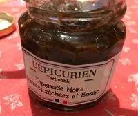 Mängden socker i Tapenade noire