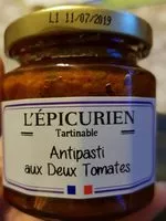 Mängden socker i Antipasti aux 2 tomates
