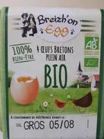 Mängden socker i 4 gros oeufs BIO