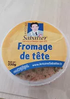 Mängden socker i fromage de tête
