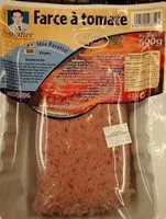 Mängden socker i Farce à tomate