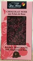 Mängden socker i Chocolat Noir aux Éclats de Rose Cristallisés