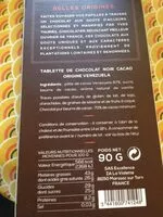 Mängden socker i Chocolat