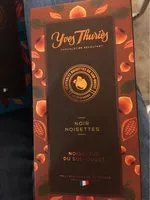 Mängden socker i Chocolat noir Noisettes