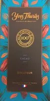 Mängden socker i Tablette 100% cacao origine Equateur