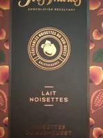Mängden socker i Chocolat Lait noisettes