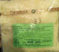 Mängden socker i Choucroute Cuisinée