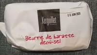 Mängden socker i Beurre de baratte demi-sel