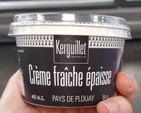 Mängden socker i Crème fraîche épaisse