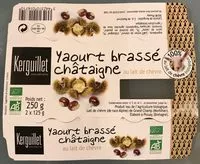 Mängden socker i Yaourt brassé châtaigne