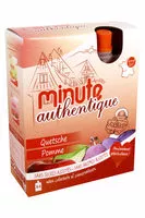 Mängden socker i Authentique Purée de quetsche, pomme Sans sucres ajoutés