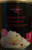 Mängden socker i Choucroute aux lardons & au Champagne