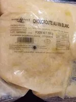 Mängden socker i Choucroute au vin blanc