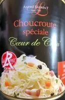 Mängden socker i Choucroute spéciale Coeur de Chou