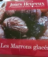 Mängden socker i Marrons glacés