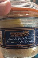 Mängden socker i Bloc de foie gras de canard des landes