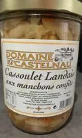 Mängden socker i Cassoulet landais aux manchons confits