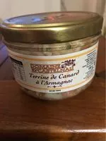 Mängden socker i Terrine de Canard a l'Armagnac