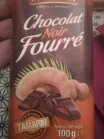 Mängden socker i Chocolat noir fourré