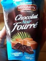 Mängden socker i Chocolat noir fourré caramel rhum