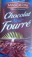 Mängden socker i Chocolat noir fourré