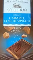 Mängden socker i Chocolat Caramel Et Sel De Saint-lu Mascarin