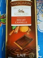 Mängden socker i Mascarin Croustillant Biscuit Canelle