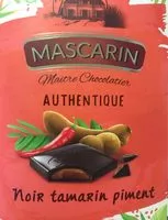 Mängden socker i Chocolat noir tamarin piment