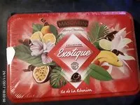 Mängden socker i Collection exotique