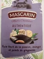 Mängden socker i Mascarin maître chocolatier