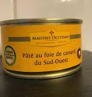 Mängden socker i Pâté au foie de canard du Sud-Ouest