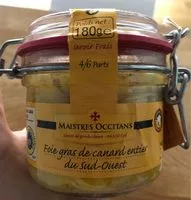 Mängden socker i Foie fras de canard entier du Sud Ouest