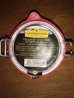Mängden socker i Occitans foie gras entier