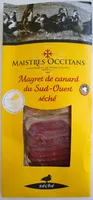 Mängden socker i Magret de canard du Sud-Ouest séché