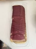 Mängden socker i Magret de canard fume au bois de hetre tranche