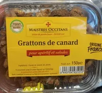 Mängden socker i Grattons de canard