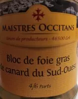 Mängden socker i Bloc de foie gras de canard du Sud-Ouest